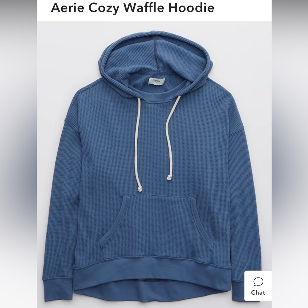 NWOT Aerie Waffle Knit Sweatshirt
